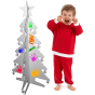 Paperpod - Sapin en carton Blanc