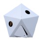 Capsule en carton Blanc - Paperpod