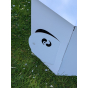 Hutte en carton Blanc - Paperpod