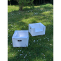 Fauteuil en carton Blanc 2 pièces - Paperpod