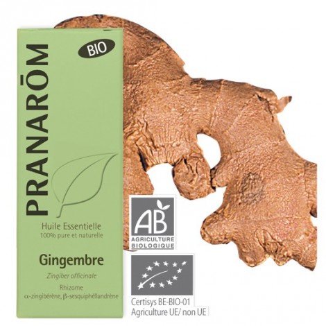 Huile essentielle de Gingembre BIO - 5 ml Huile essentielle de Gingembre BIO - 5 ml