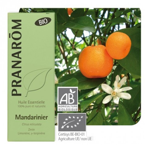 Huile essentielle de Mandarine zeste BIO - 10 ml Huile essentielle de Mandarine zeste BIO - 10 ml