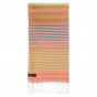 Fouta Sud en coton Bio Terra Cotta 100 x 200 cm