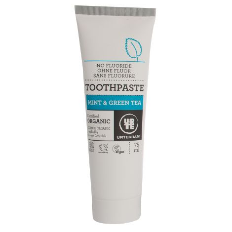 Dentifrice sans fluor à la menthe et au thé vert  BIO 75 ml