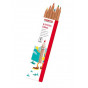 Crayons de couleur en bois - boite de 6