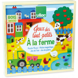 Les jeux des tout petits "à la ferme" - à partir de 2 ans