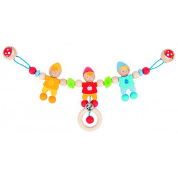 Mobile "lutins" pour poussette - dès la naissance