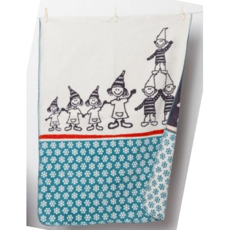 Plaid en coton BIO - Lutins 