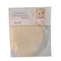 4 disques à démaquiller en coton BIO