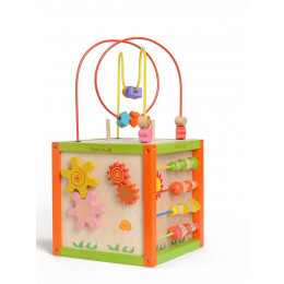Grand cube d'activités jardin - à partir de 18 mois *