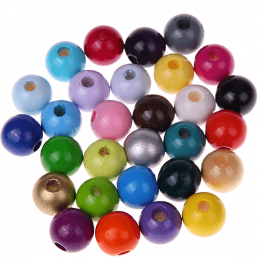 Perles arc-en-ciel - 60 pièces - à partir de 3 ans