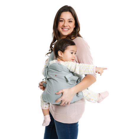 Porte Bebe Physiologique Preforme Flexia Gris Clair