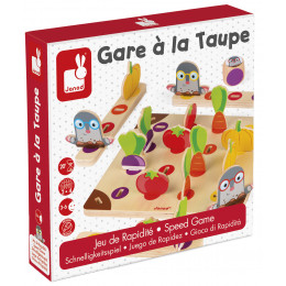 Jeu d'association 'Gare a la taupe!' - à partir de 3 ans