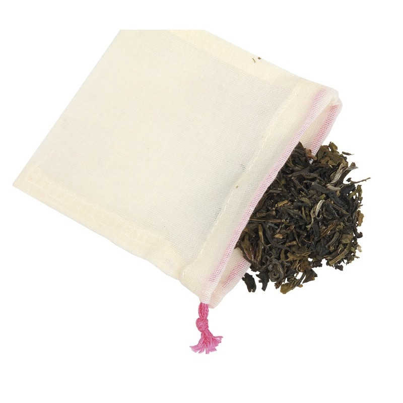 Sachet de thé 6 X 8 5 X 7cm 500pcs Sachet de thé parfumé vide avec fil Heal  Seal Filtre Sachets de thé jetables pour thé vert aux herbes