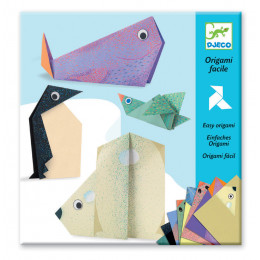 Origami facile 'Les animaux polaires' - à partir de 5 ans
