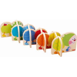 Jeu à enficher 'Petite chenille' - à partir de 2 ans