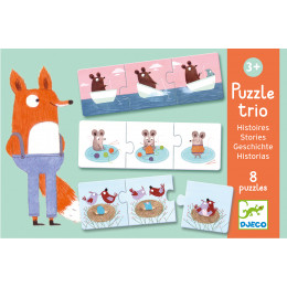 Puzzle trio Histoires - à partir de 3 ans