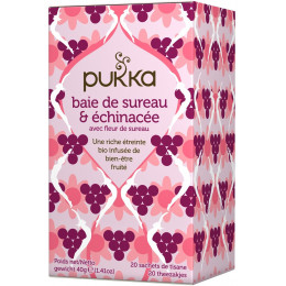 Baies de sureau échinacée 20 infusettes BIO