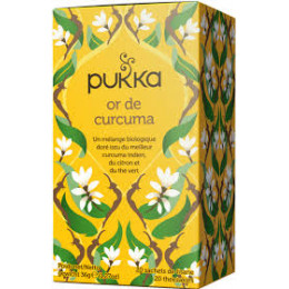 Tisane Or de curcuma 20 infusettes BIO
