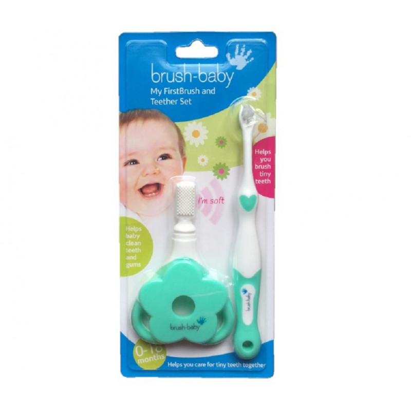 Kit Anneaux De Dentition La Premiere Brosse A Dents De Bebe 0 A 18 Mois