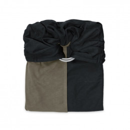 Petite écharpe sans noeud: anthracite / olive SANS Pad