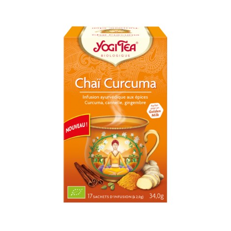 Infusion Chaï Curcuma 17 sachets