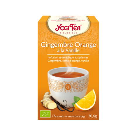 Infusion Gingembre Orange 17 sachets