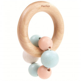 Hochet perles pastel - à partir de 4 mois
