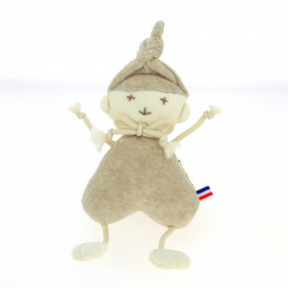 Peluche en coton Bio et Bambou Lutin - dès la naissance