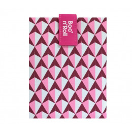 Pochette sandwich lavable et réutilisable Boc'n'Roll - Tiles Pink