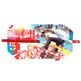 Pochette sandwich lavable et réutilisable Boc'n'Roll - Toung Skate