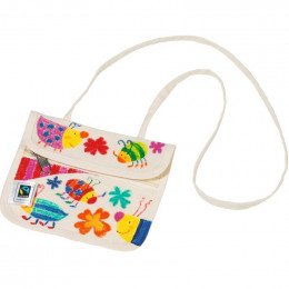 Tissu à peindre Pochette à bandoulière - à partir de 3 ans