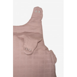 Gigoteuse hiver en mousseline - rose poudré TOG 2.5 / Prématuré