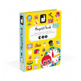 Magnéti'book J'apprends l'heure à partir de 3 ans