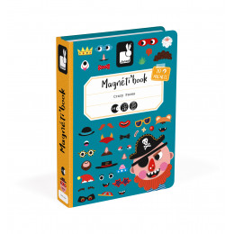 Magnéti'book Crazy Faces garçons à partir de 3 ans