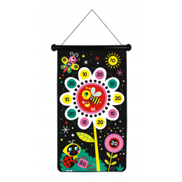 Jeu de fléchettes magnétiques Fleurs à partir de 4 ans