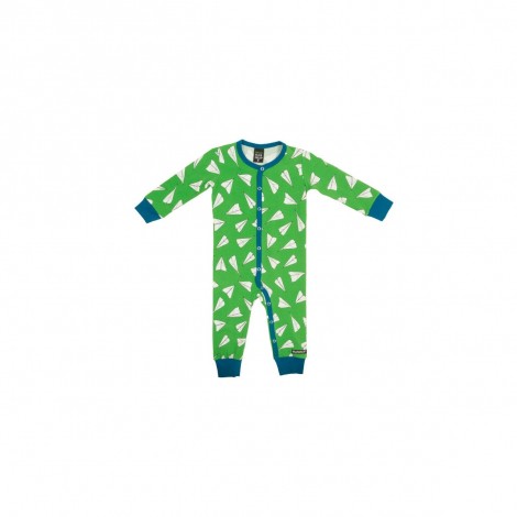 Pyjama combi en coton bio Forest Avions Pyjama combi en coton bio Forest Avions