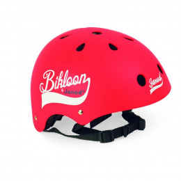 Casque rouge bikloon - à partir de 3 ans