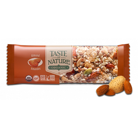 Barre aux noix et fruits secs - Amande - 1 x 40 g