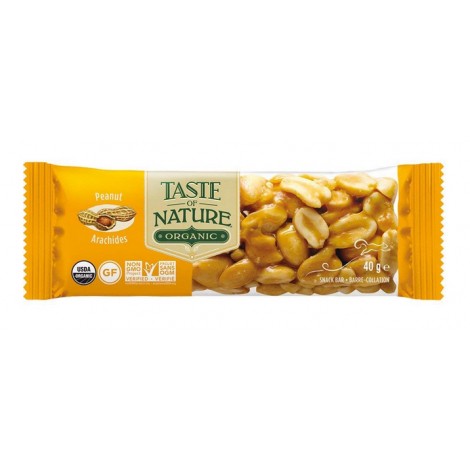 Barre aux Peanut 100% BIO - 1 x 40 g Barre aux Peanut 100% BIO - 1 x 40 g