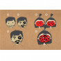 Kit de maquillage Bio 3 couleurs Pirate et Coccinelle - à partir de 3 ans