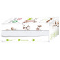 Lingettes sèches en coton BIO - rouleau de 50 unités