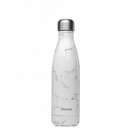 Bouteille nomade isotherme - 500 ml - Marbre blanc 