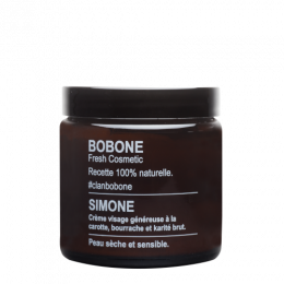 Crème visage - peau sèche et sensible - Simone - 110 ml