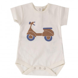 Body manches courtes en coton BIO - Scooter