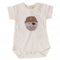 Body manches courtes en coton BIO - Pirate