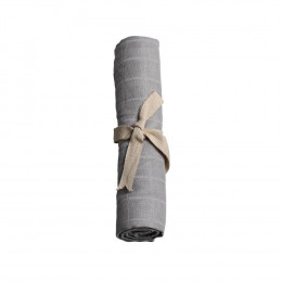 Lange en mousseline bio - Gris