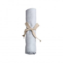 Lange en mousseline bio - Light blue