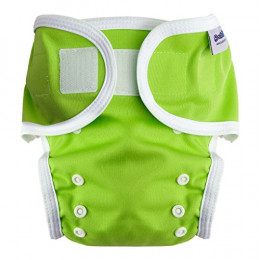 Culotte de protection pour couche lavable - 3,5 à 20 kg - Lot de 2 - Vert