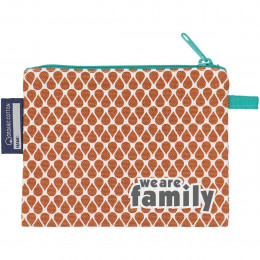 Mini trousse - porte monnaie en coton BIO - Gibbon